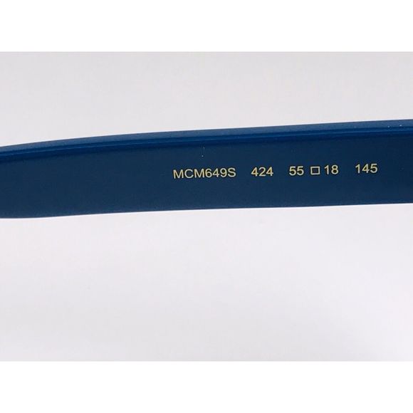 New MCM649S 424 Blue Sunglasses 55mm with Case main image 6